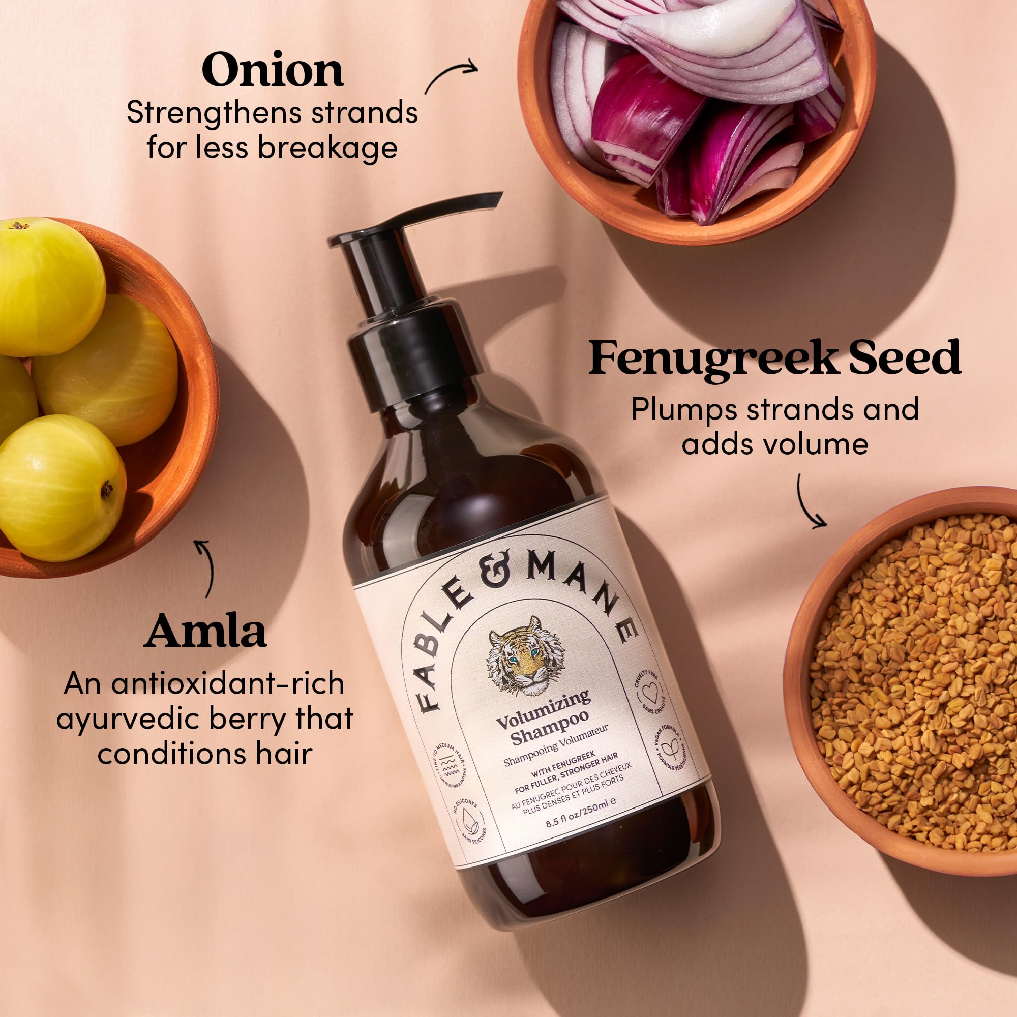 Fable & Mane shampoo lather on fine hair showing gentle cleansing and lift