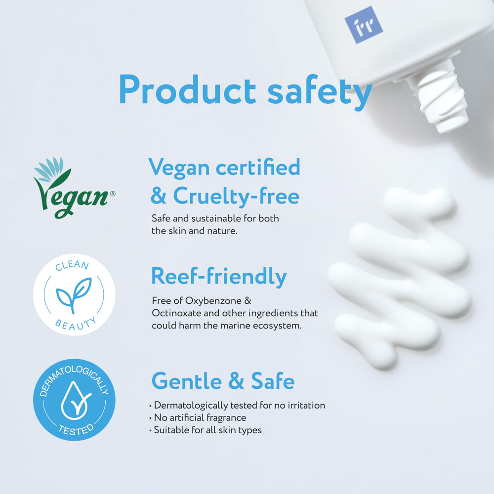 Face Republic closeup of ingredients label highlighting ceramide benefits