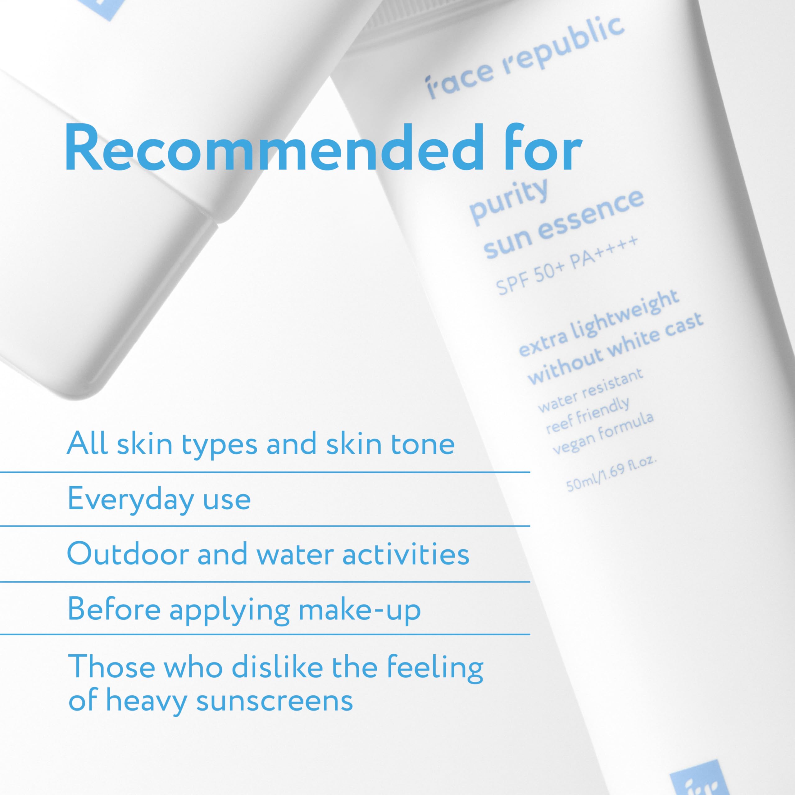 Face Republic travel-ready bottle in a bag for on-the-go protection