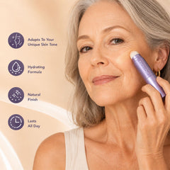 FACELOVE built-in blending brush detail highlighting quick blending convenience