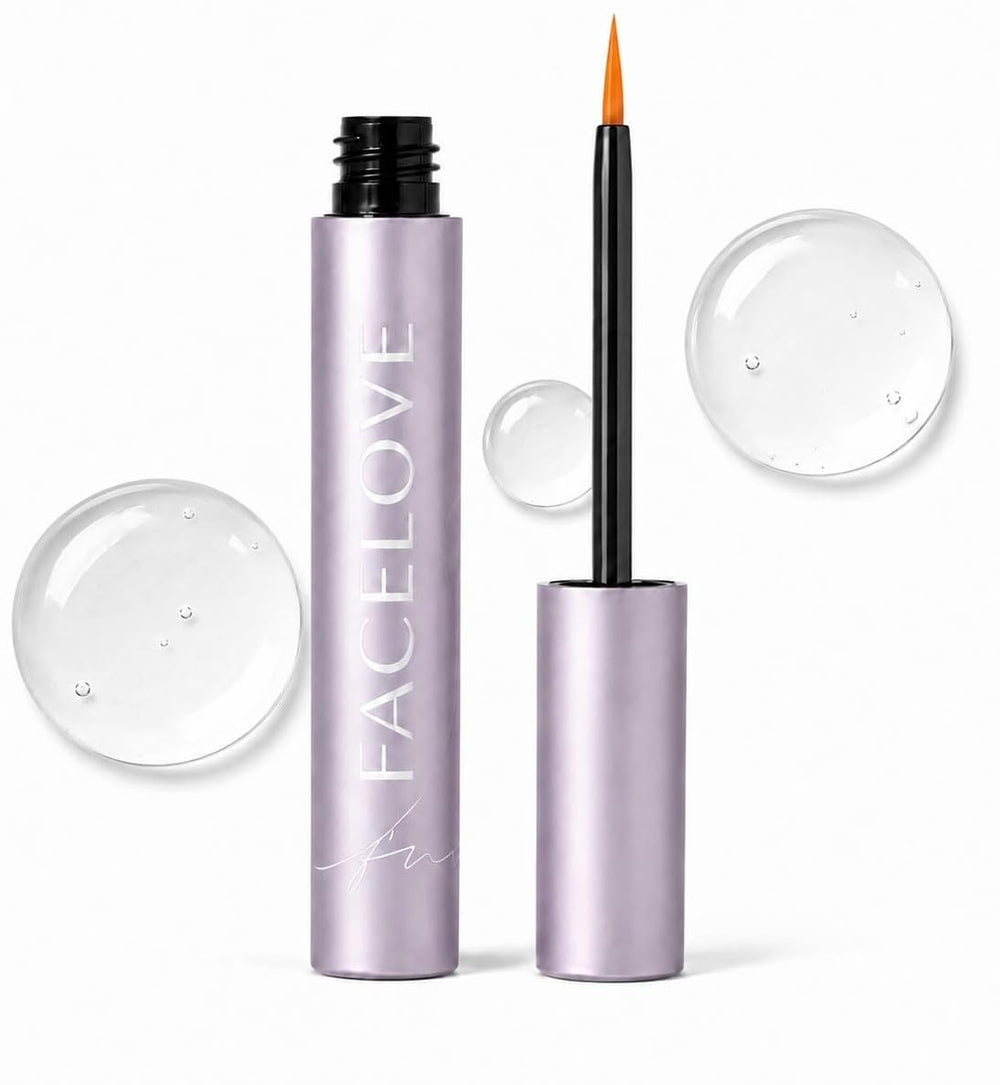 Facelove IronBoost+ front packaging showing product and benefit of longer lashes