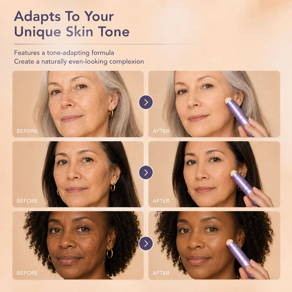 FACELOVE stick in hand scale demonstrating portable size and travel convenience