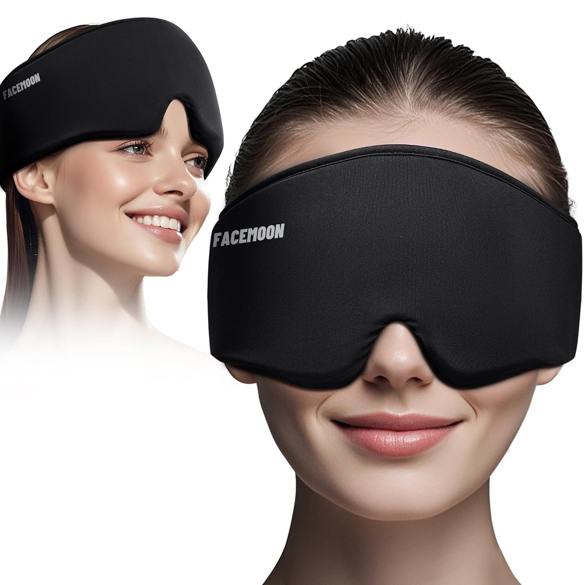 Facemoon front packaging showing full mask and benefits for quick identification
