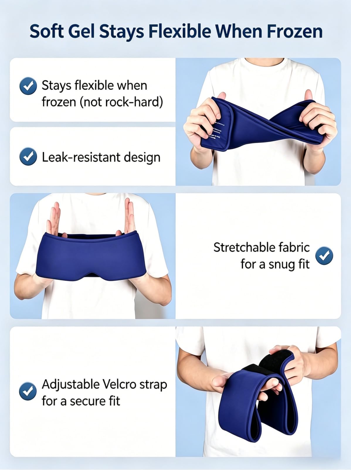Facemoon size comparison held in hand showing portable recovery convenience