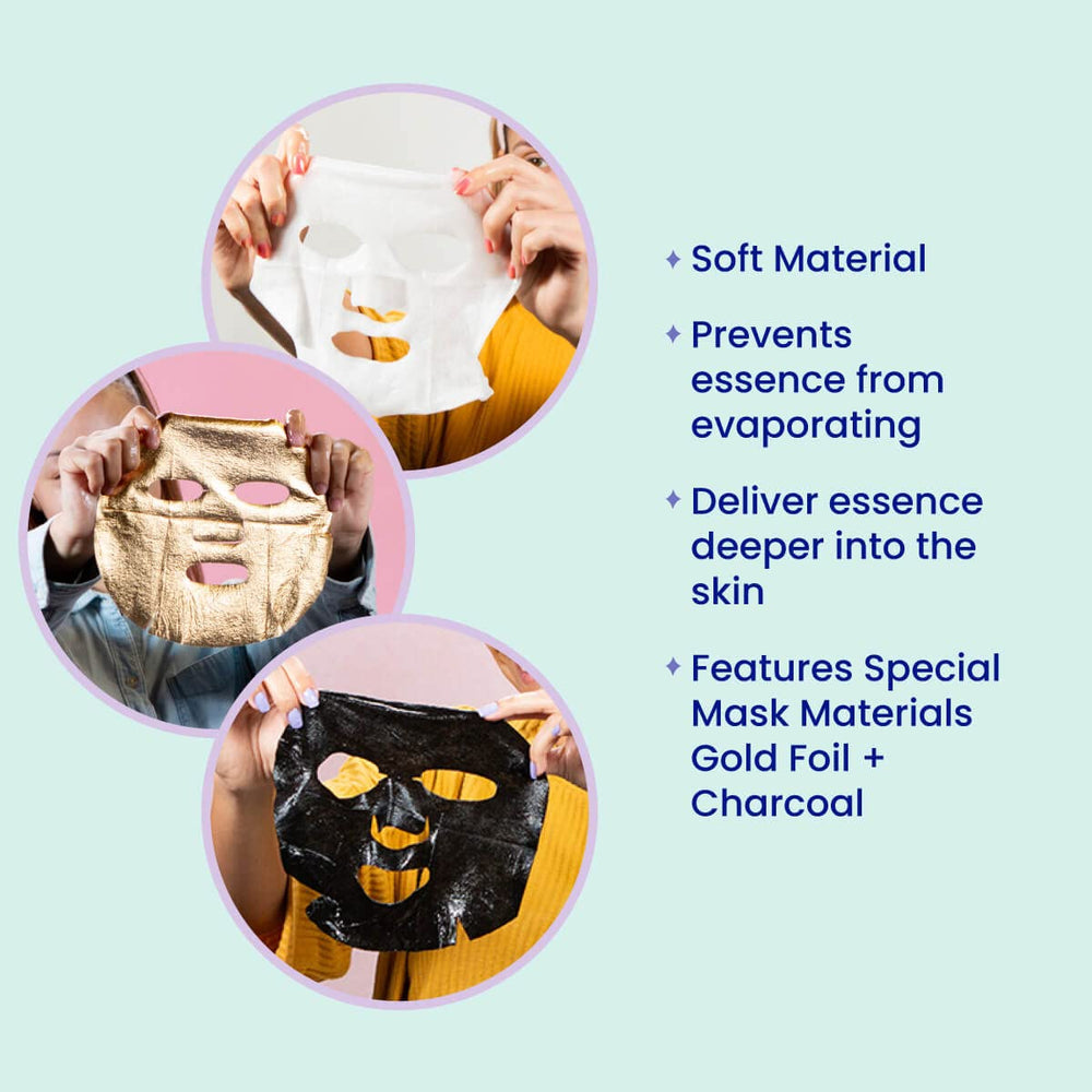 FACETORY pouring mask essence to illustrate concentrated hydration boost