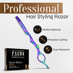 FACON Faether handle detail highlighting ergonomic grip for steady styling