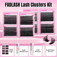FADLASH close-up of cluster texture highlighting soft lightweight fibers