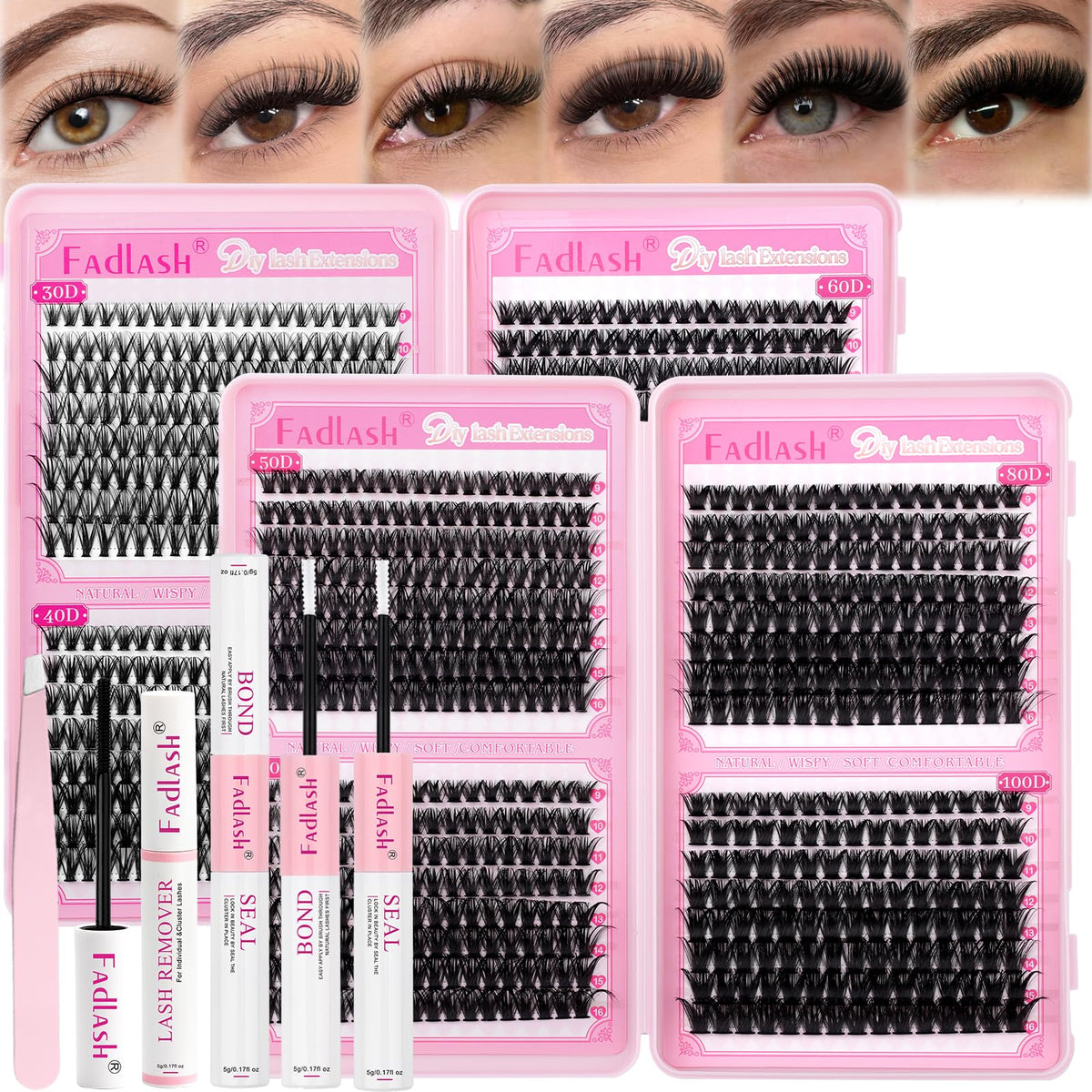 FADLASH front packaging kit showing full components and convenience