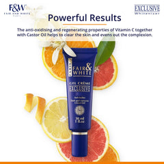 Fair & White application on hand demonstrating easy spread and immediate hydration benefit