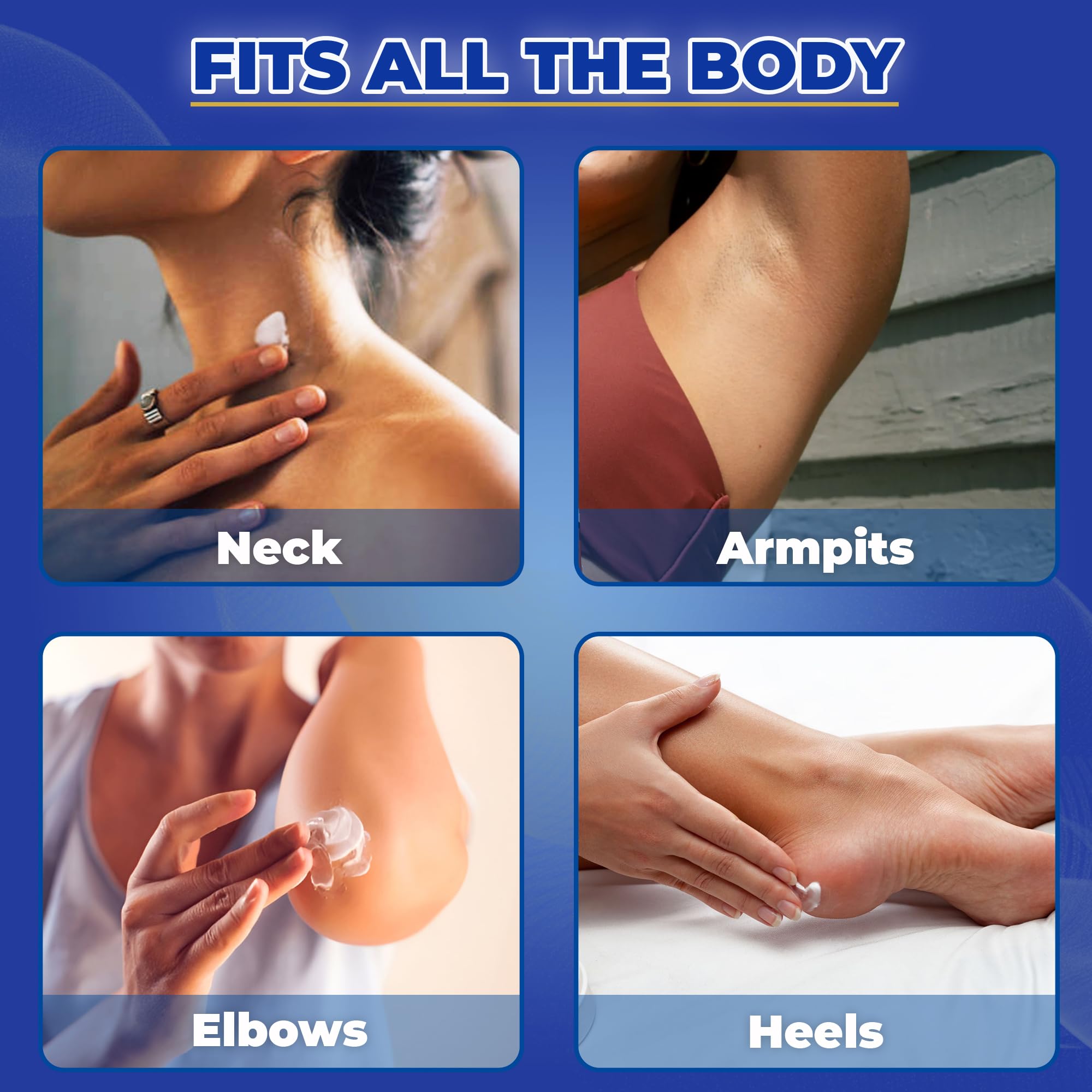FAIR & WHITE applying cream to hand demonstrating quick absorption