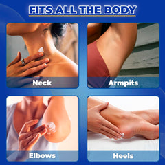FAIR & WHITE applying cream to hand demonstrating quick absorption