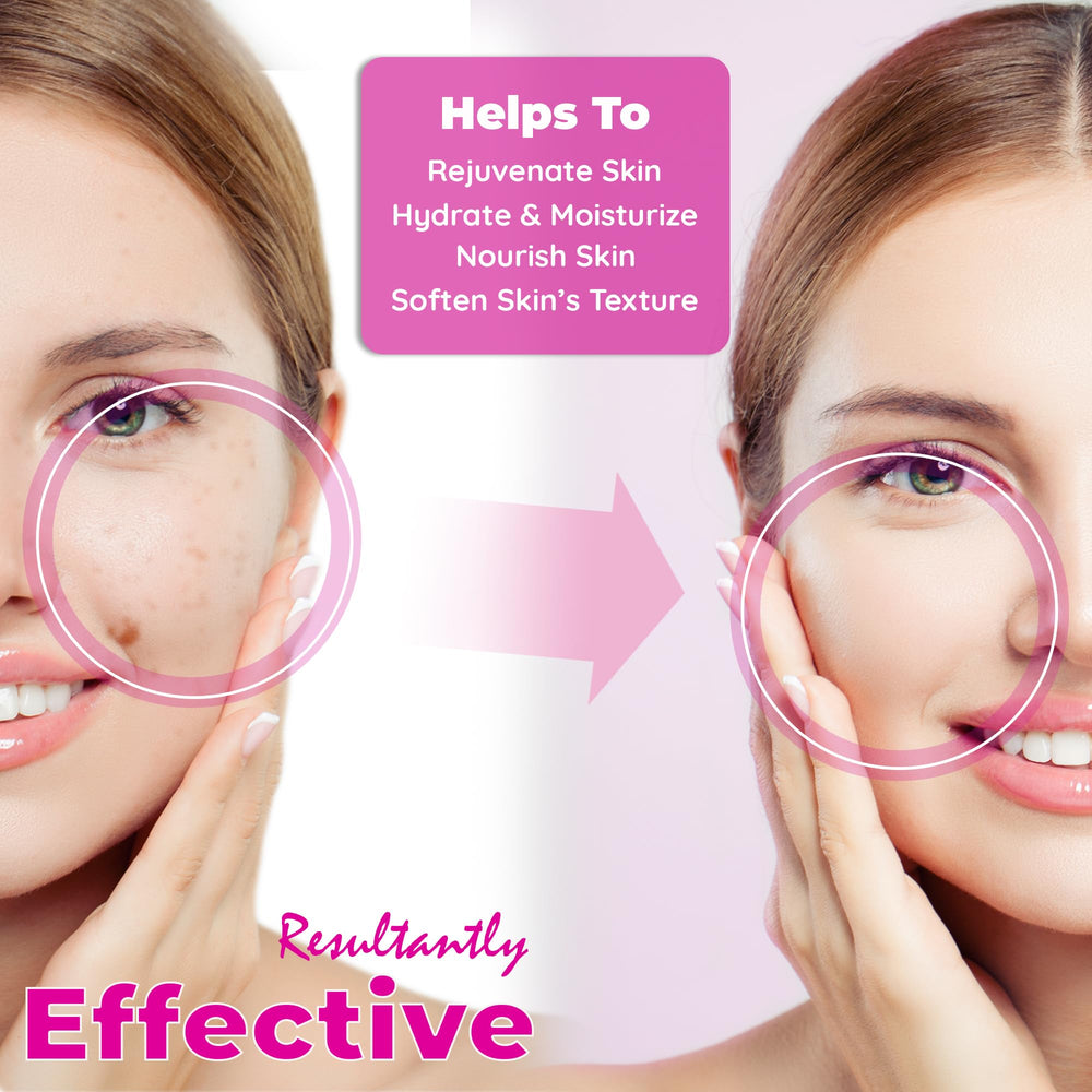 FAIR & WHITE bottle on a vanity setting showing daily routine use benefit: aesthetic display