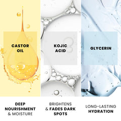 FAIR & WHITE dropper dispensing serum, demonstrating controlled application benefit