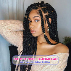 Fairise close-up yaki texture hair strands for realistic blend
