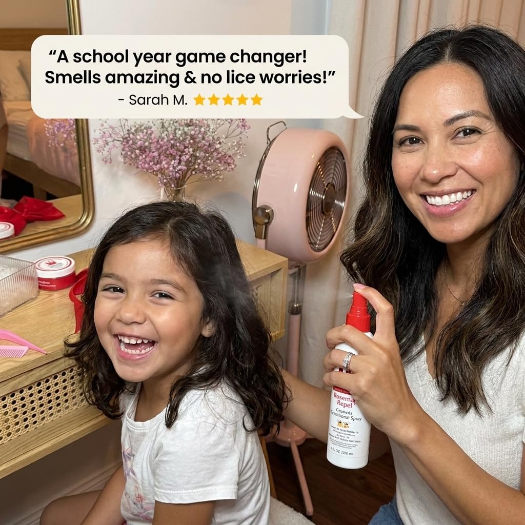 Fairy Tales ingredients label close-up highlighting botanical repellents