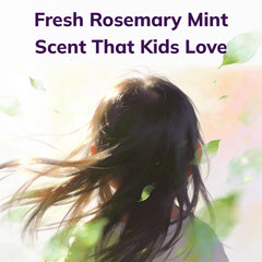 Fairy Tales leave-in spray mist in use providing quick daily manageability