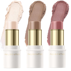 Falocutus front packaging showing three contour sticks and portability benefit