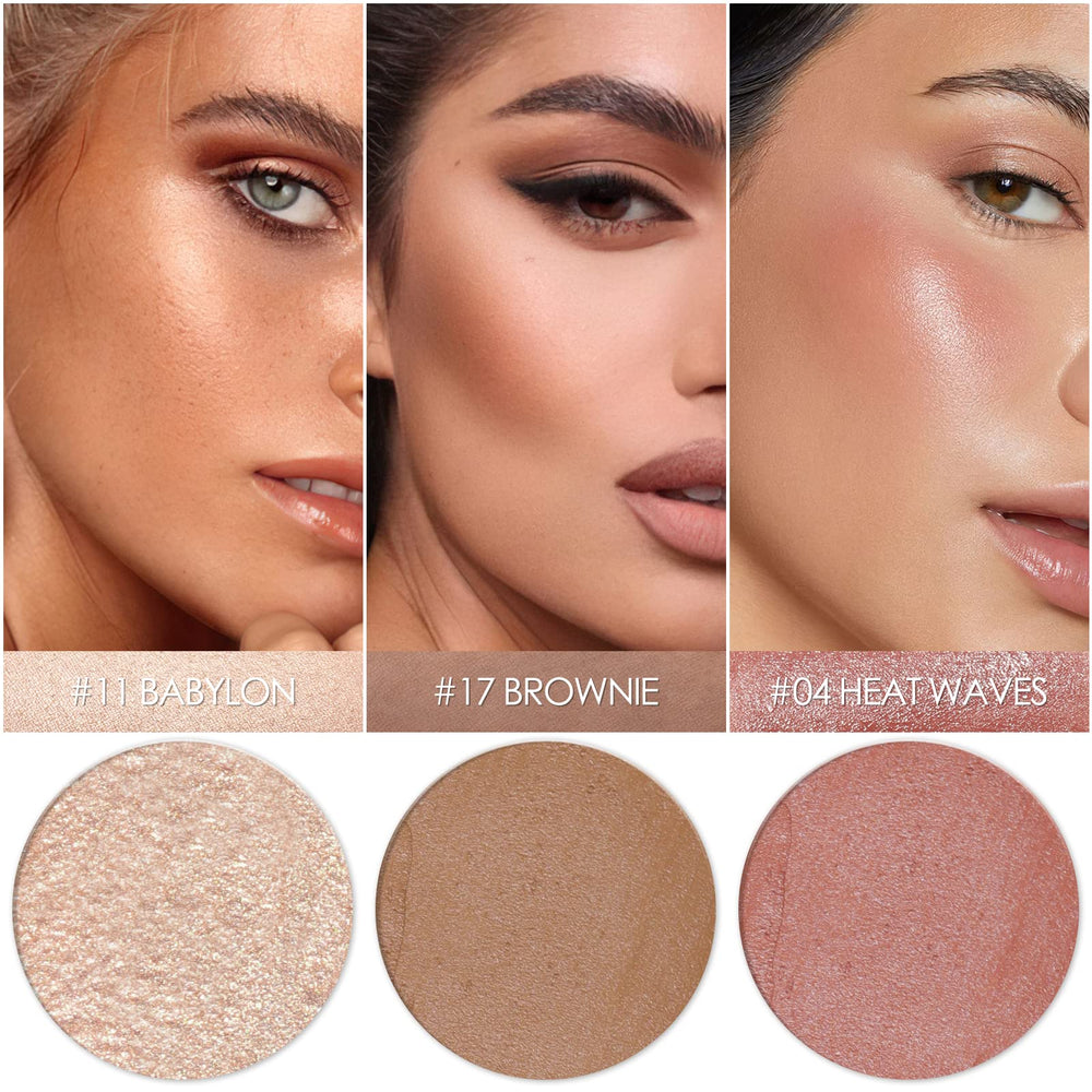 Falocutus applying contour stick to cheek demonstrating quick sculpting benefit