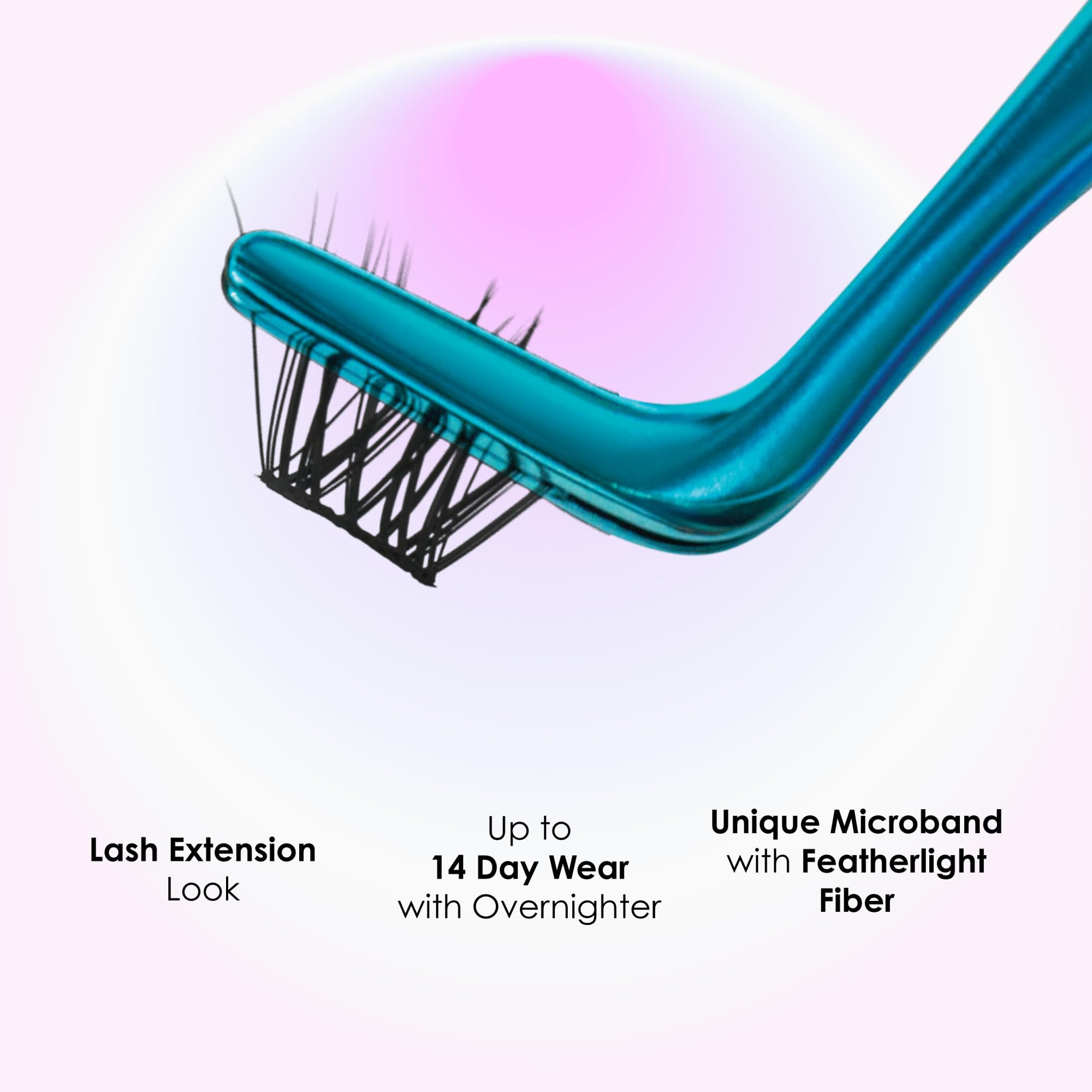 FALSCARA applicator placing a cluster demonstrating easy at-home application