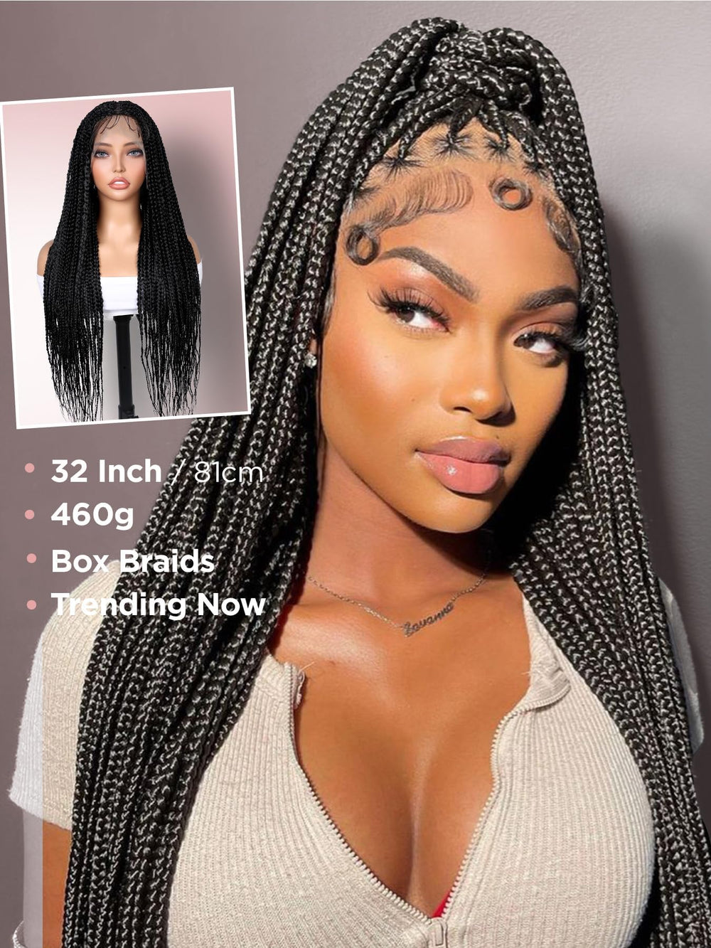 FANCEE detailed lace hairline with baby hair for realistic scalp illusion and blend