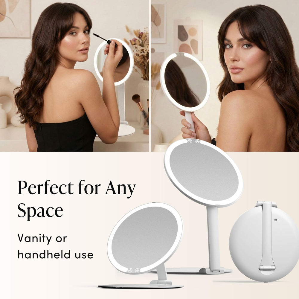 Fancii Abigail daylight LED lighting for true-color makeup application benefit