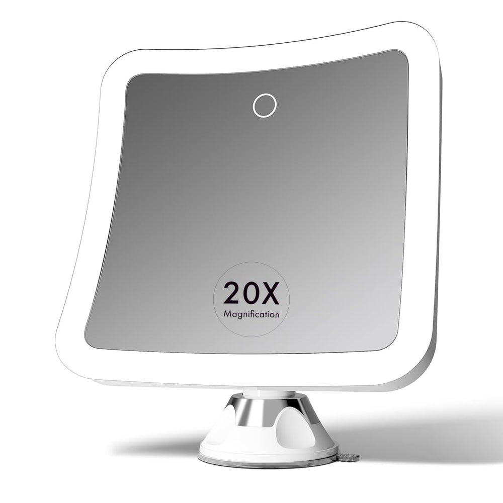 Fancii front view showing 20x magnification and LED ring for precision
