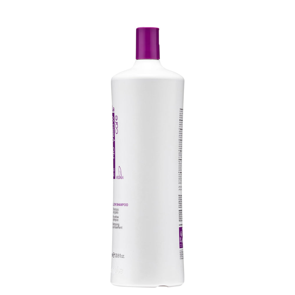 Fanola No Yellow pouring texture highlights rich violet pigment benefit