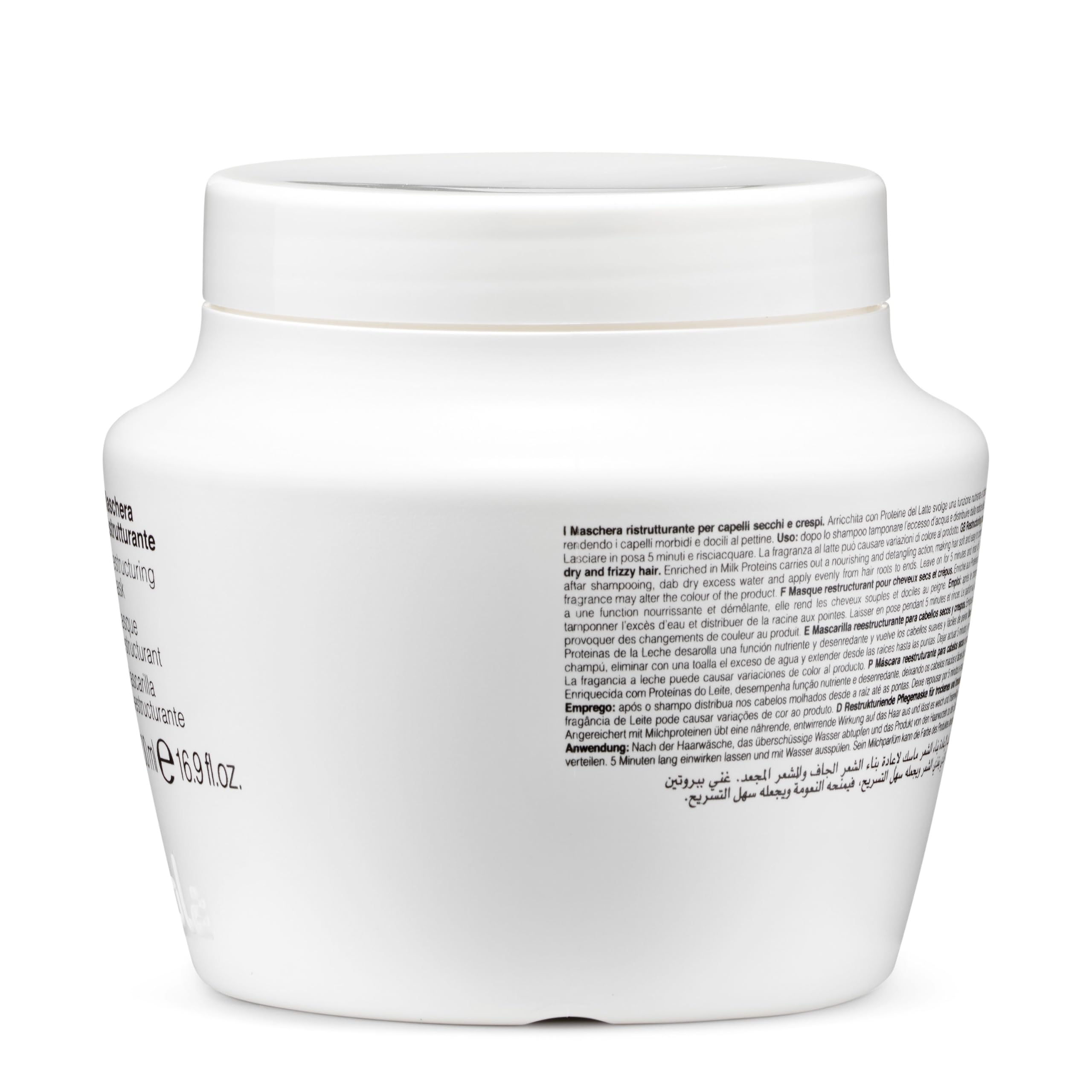 Fanola close-up texture with milk proteins for deep nourishment