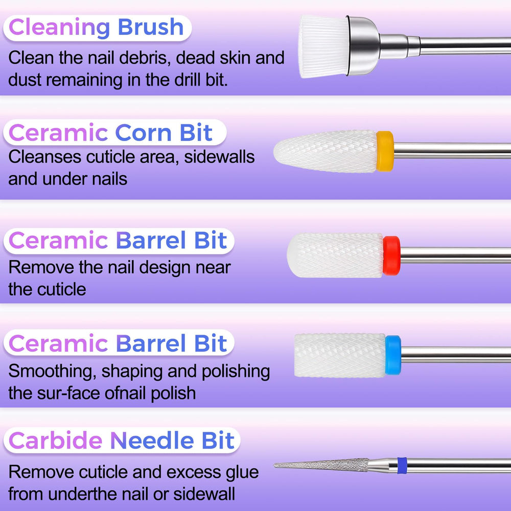 FANTEXY brush bit cleaning action removing debris for consistent performance