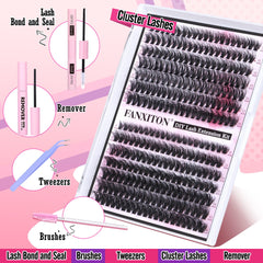 FANXITON application demo on model for fast salon-style results