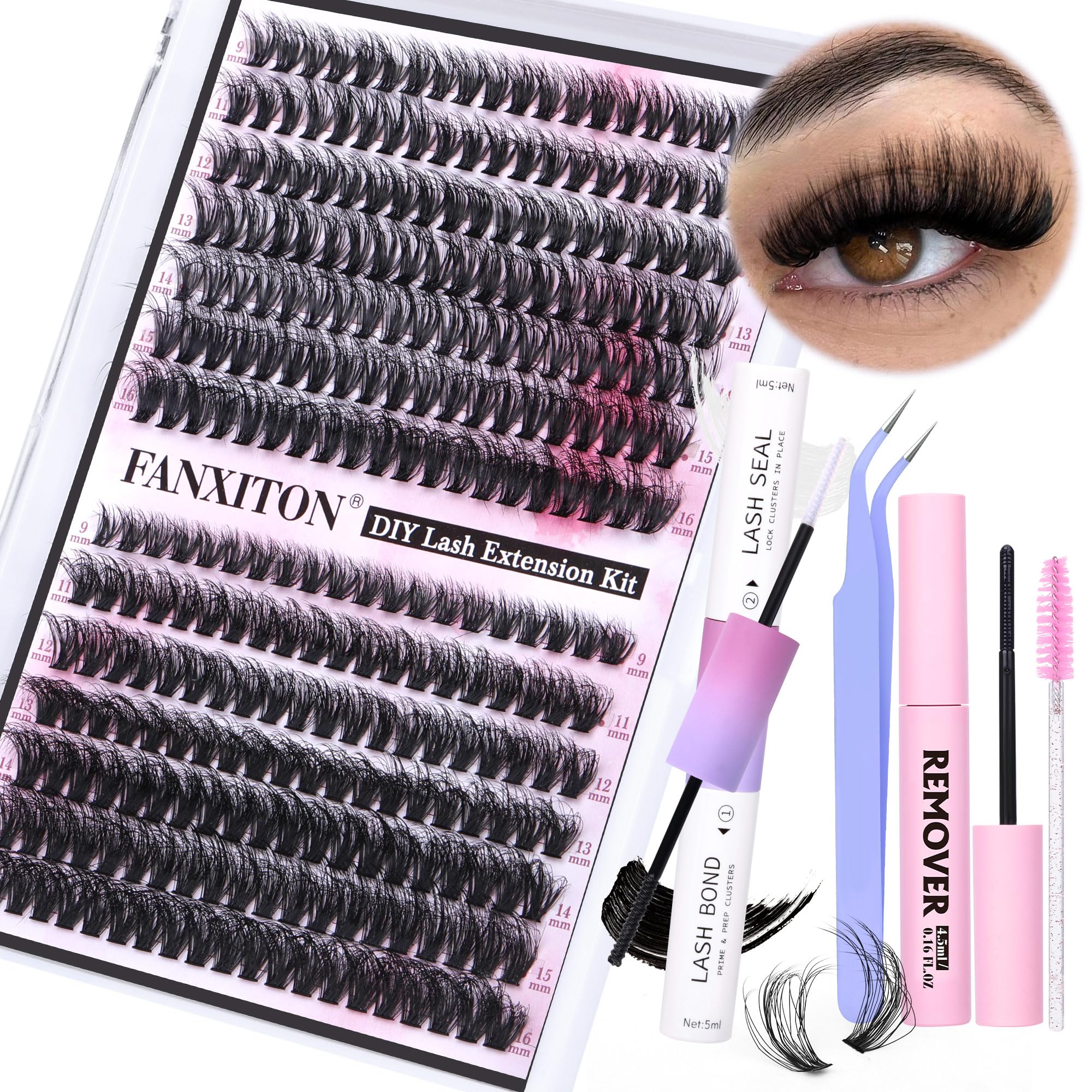 FANXITON front packaging showing full kit for quick application