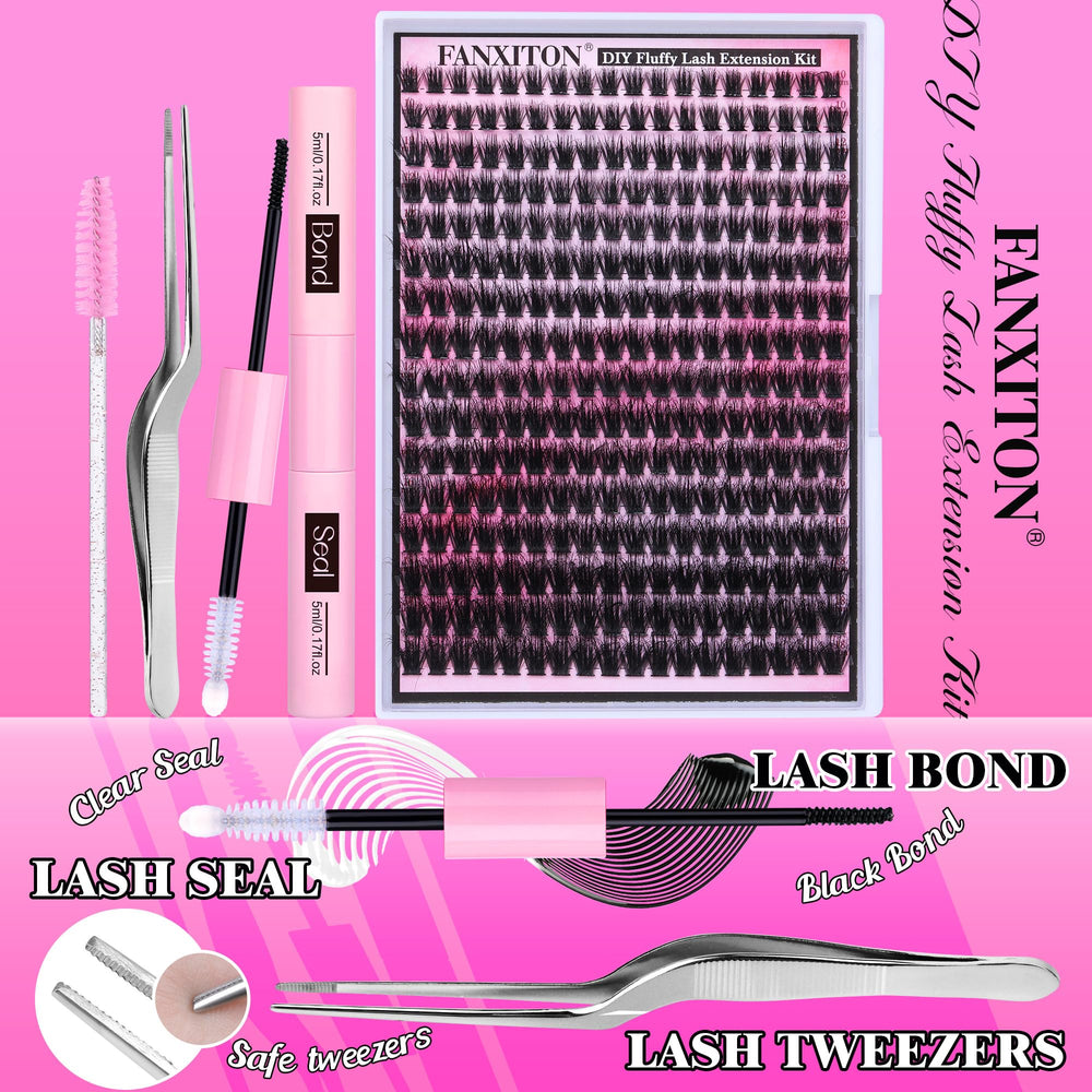 FANXITON tweezers and adhesive detail for precise, secure placement