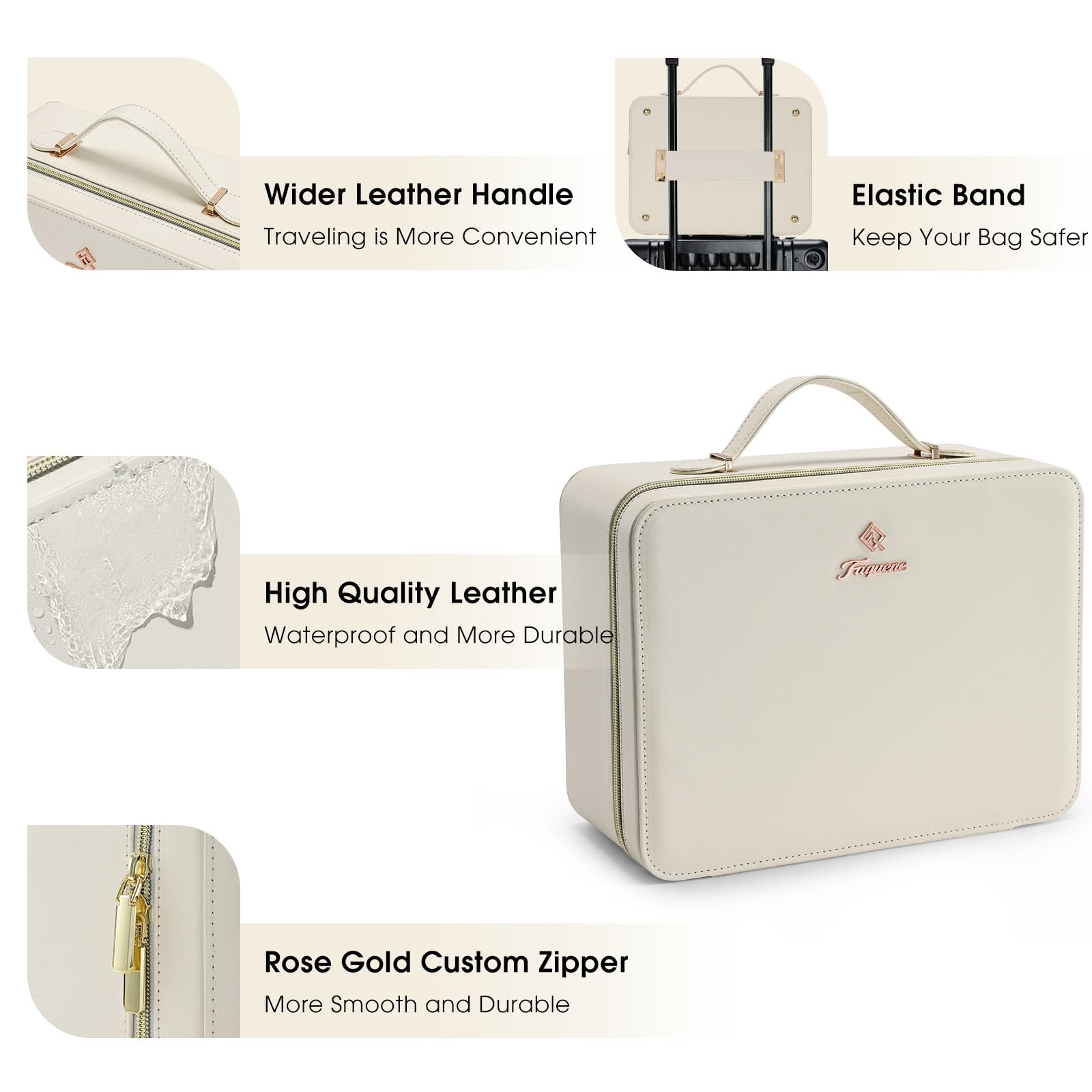 Faquenc interior with removable dividers showing customizable protective storage