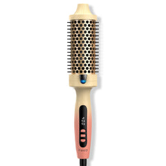 FARERY front view showing brush shape and barrel for easy styling benefit