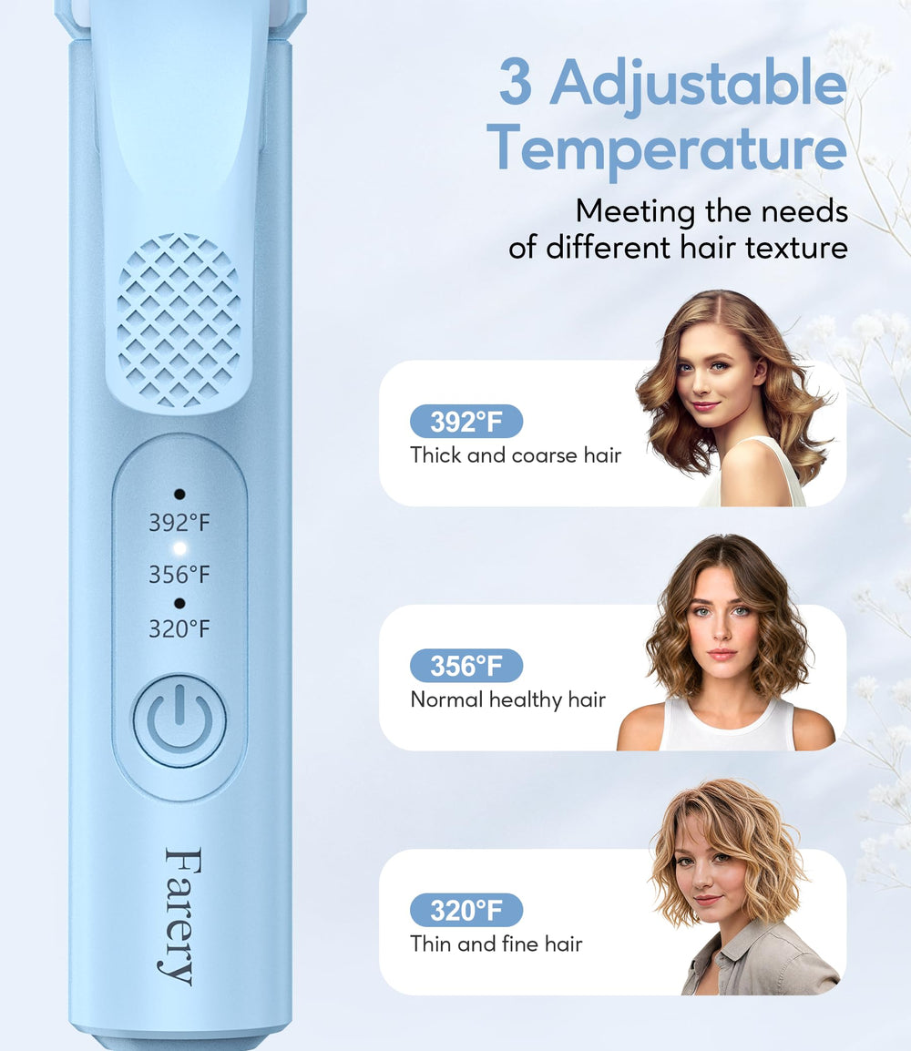 FARERY cool tip detail with extra length to prevent accidental burns
