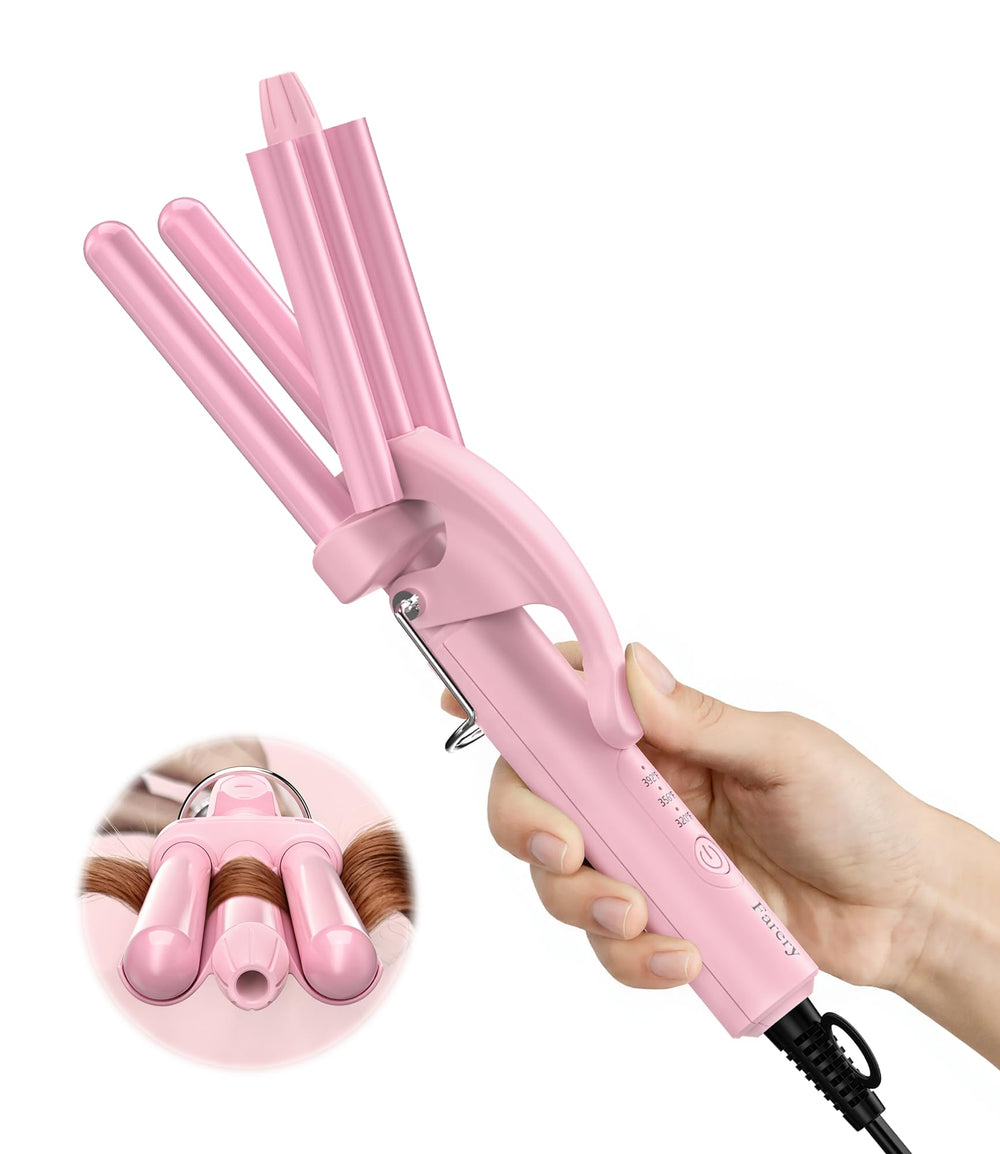 Farery retail packaging and included accessories showing what comes with the waver