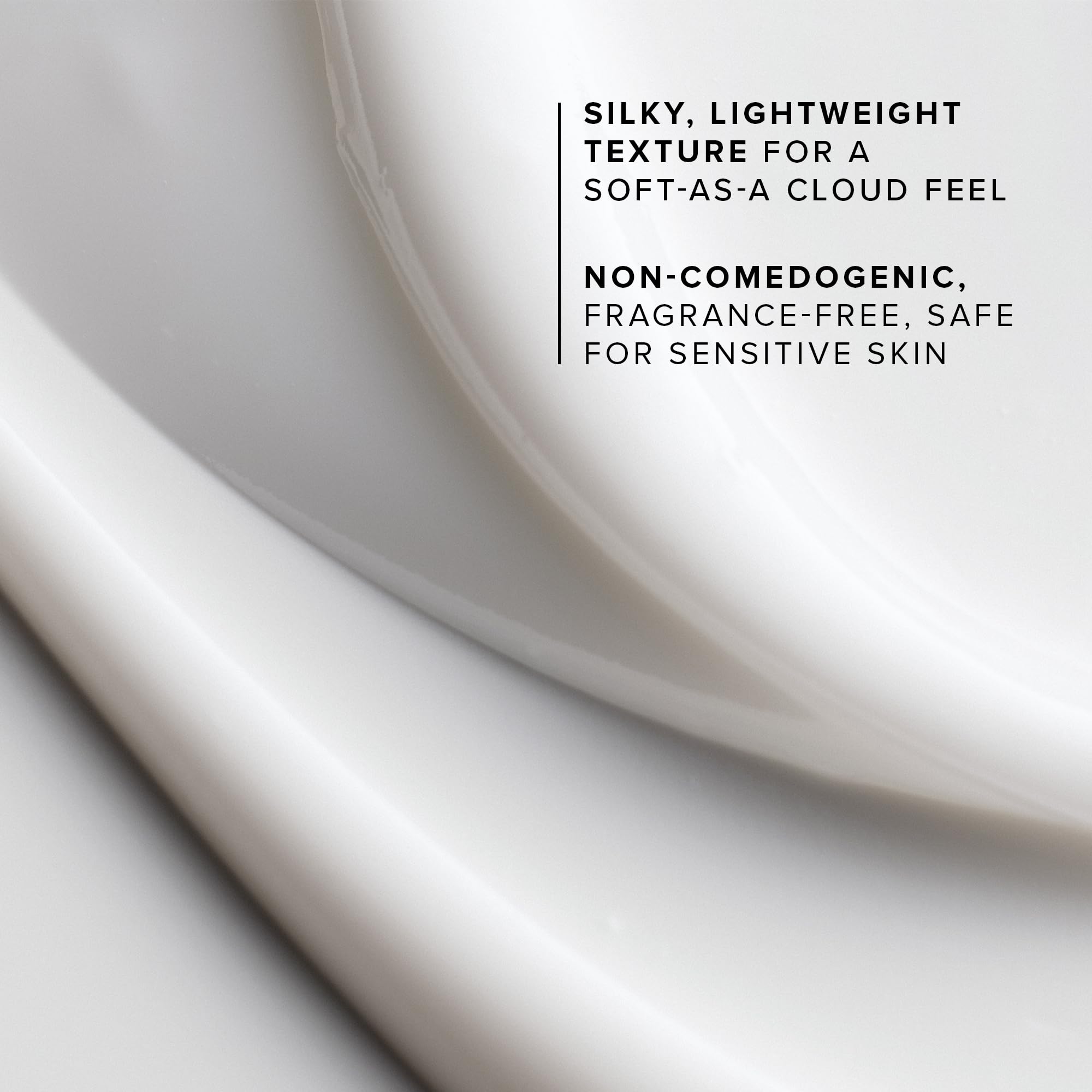 Farmacy Honey Cloud whipped texture closeup illustrating lightweight absorbency