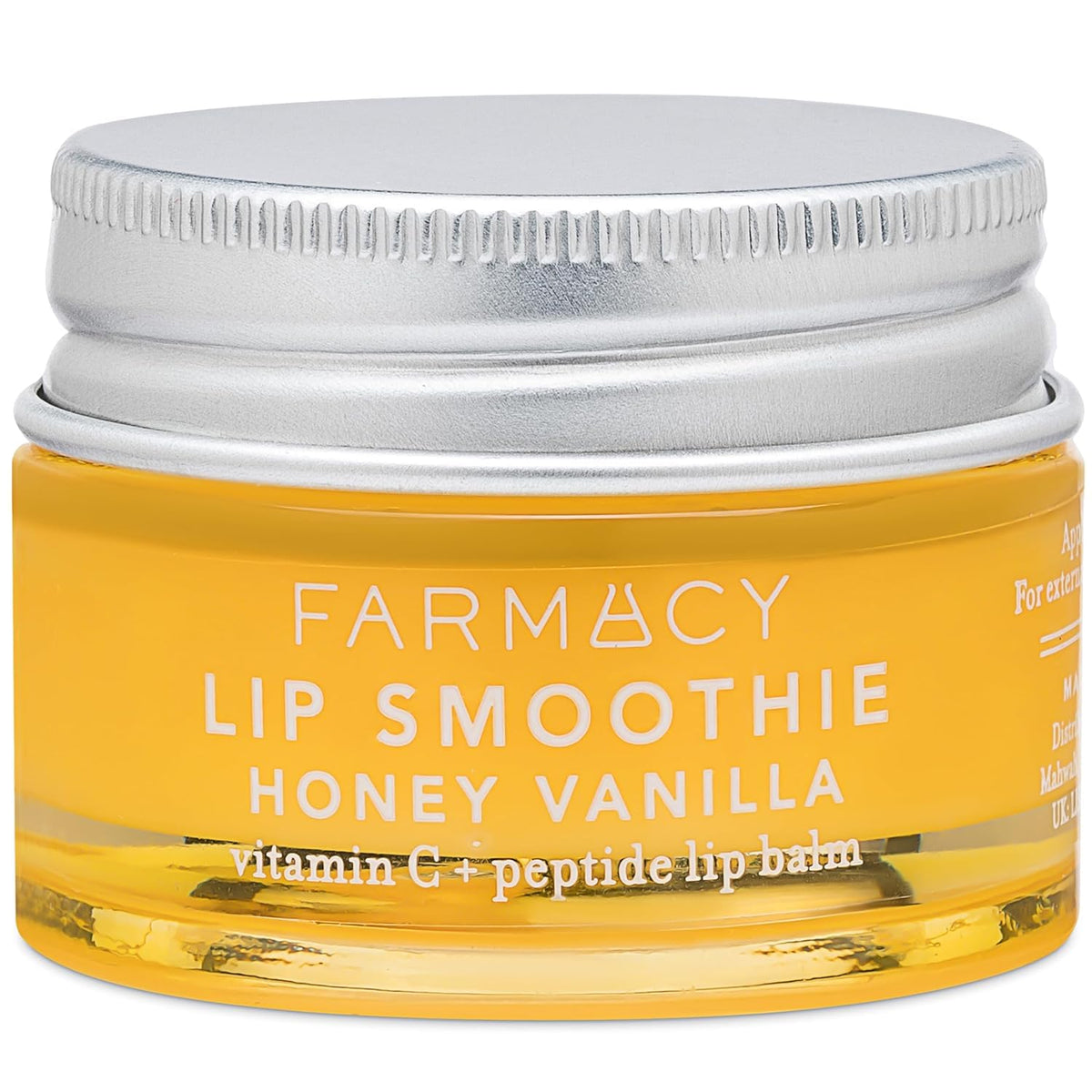 Farmacy front packaging showing honey vanilla balm and glossy benefit