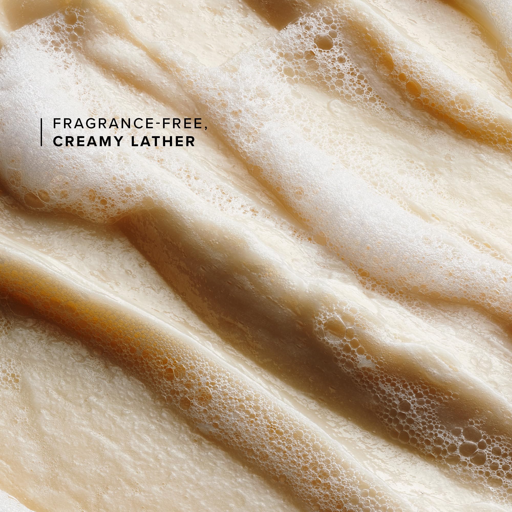 Farmacy label close-up highlighting aloe and moringa oil ingredient benefits