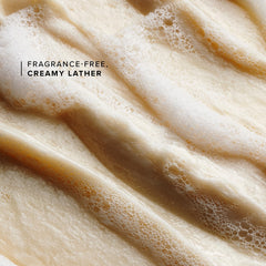 Farmacy label close-up highlighting aloe and moringa oil ingredient benefits