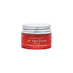 Farmacy front packaging showing glossy apple lip balm benefits
