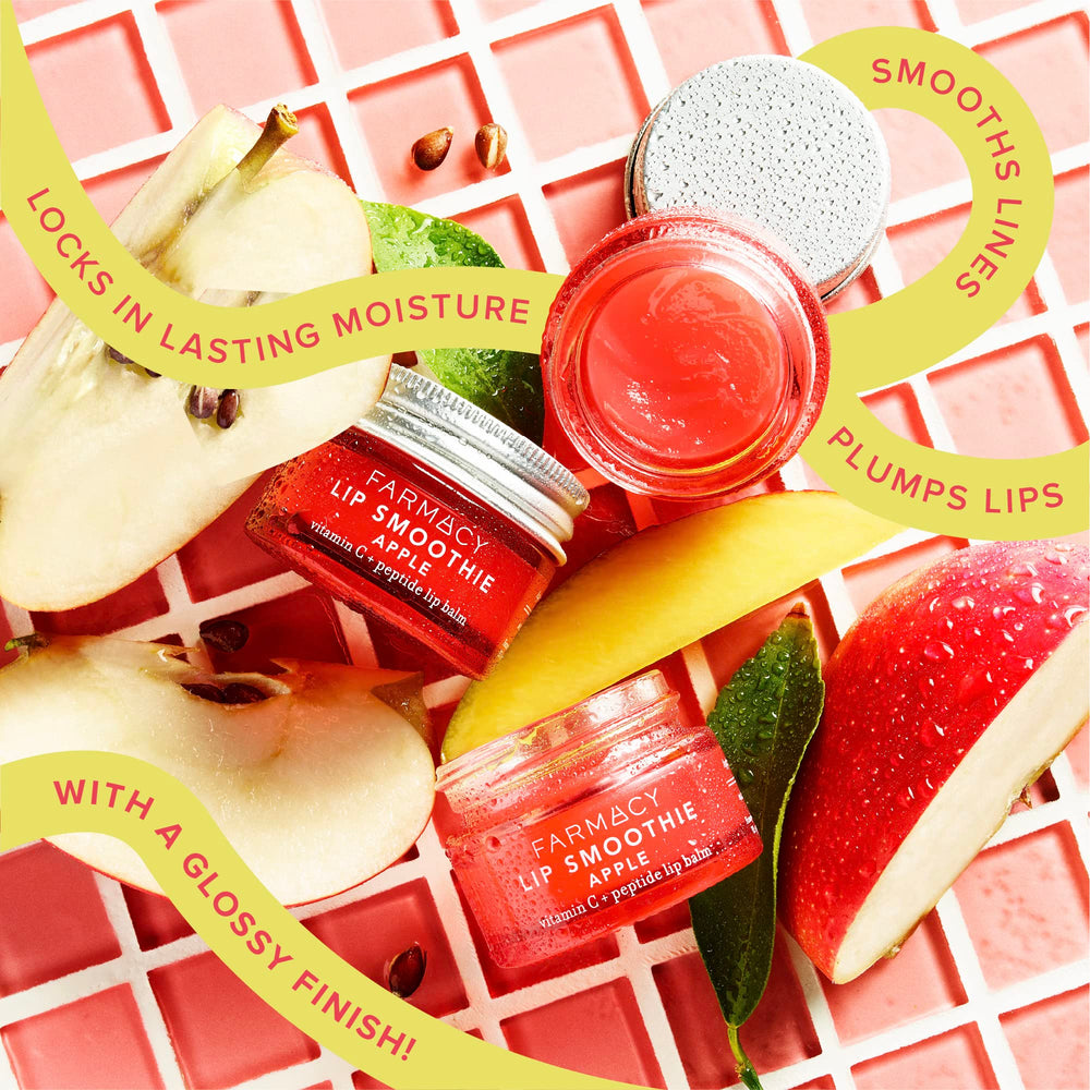 Farmacy lip balm as overnight mask for deep conditioning