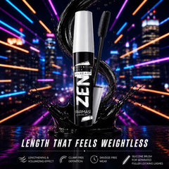 Farmasi Zen Extension Mascara wand detail with silicone brush for precise application