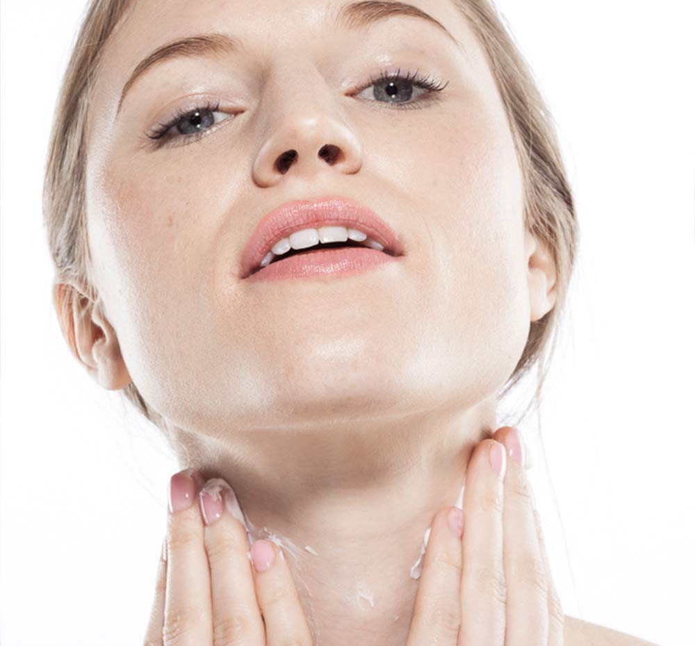 FarmHouse Fresh Moon Dip being applied to skin from tube showing fast-absorbing hydration