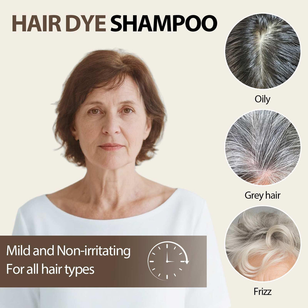 Farndu before and after comparison showing visible gray coverage benefit