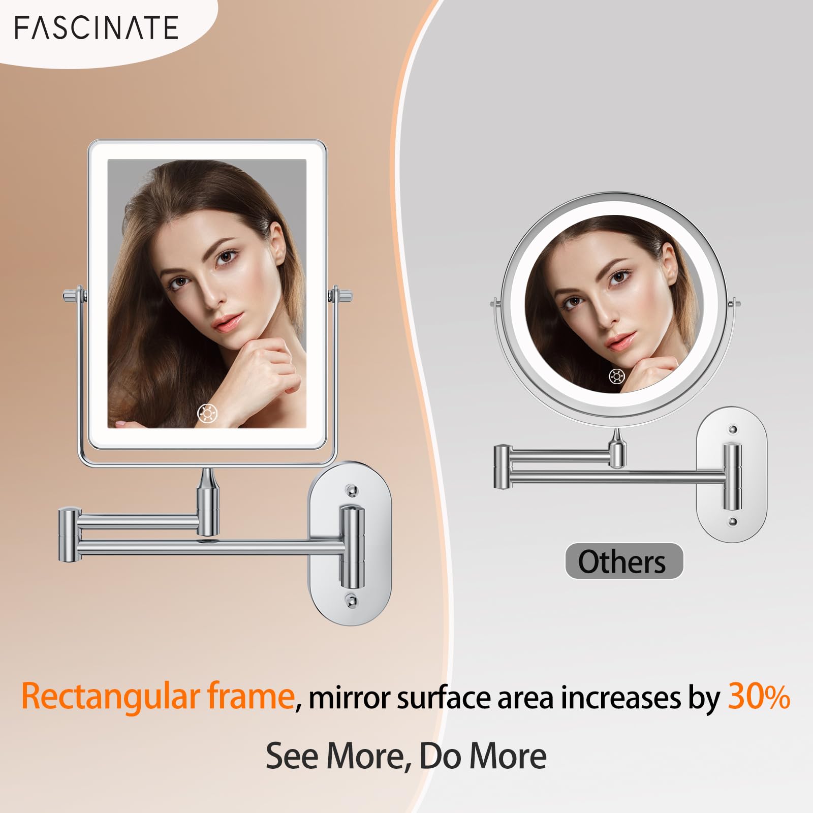 FASCINATE 30x magnification closeup highlighting precision detail