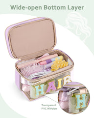 Fasrom lower compartment holding headbands and tools for neat storage