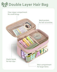 Fasrom upper compartment interior showing elastic and mesh pockets for sorting