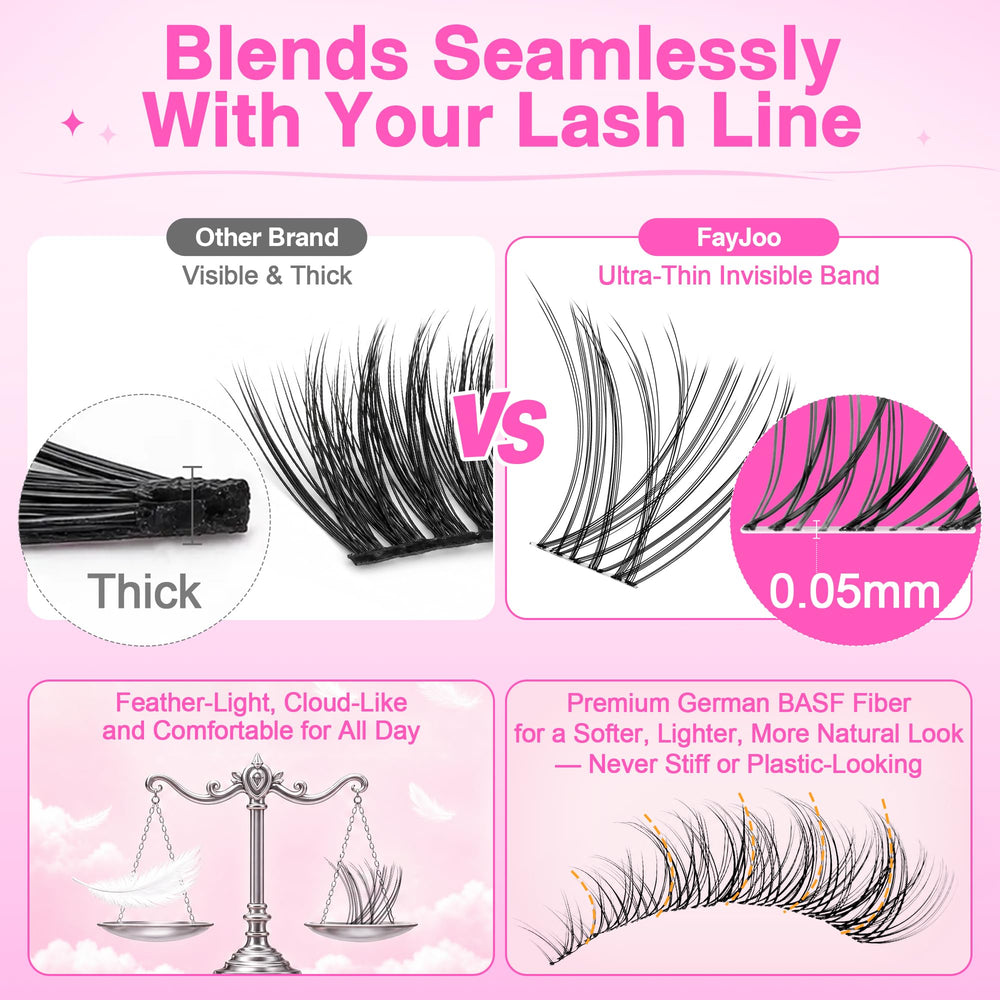 FayJoo fine German BASF fiber texture showing lightweight comfort