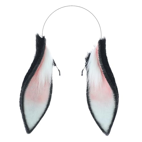 Faylay front view of bunny ears headband showing cute design and comfortable fit